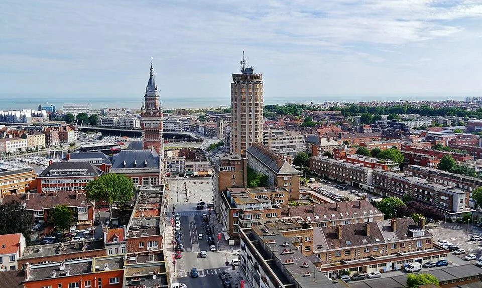 Dunkirk waterfront and northern French coastal scenery