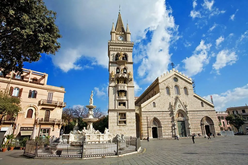 Messina waterfront in Sicily