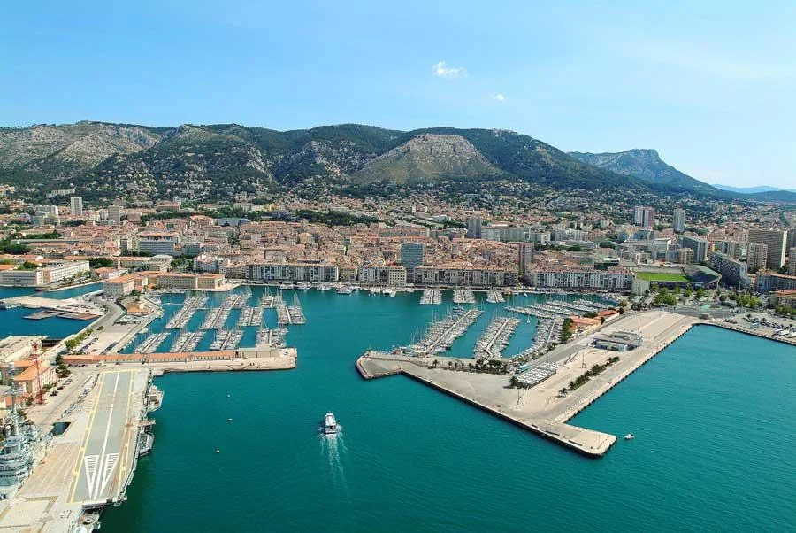 Toulon harbour, Mont Faron and Mediterranean visitor highlights