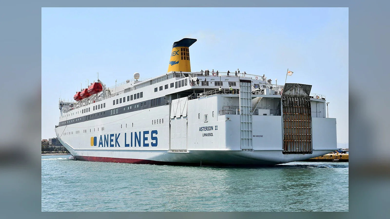 ANEK Lines passenger and vehicle ferry serving Crete