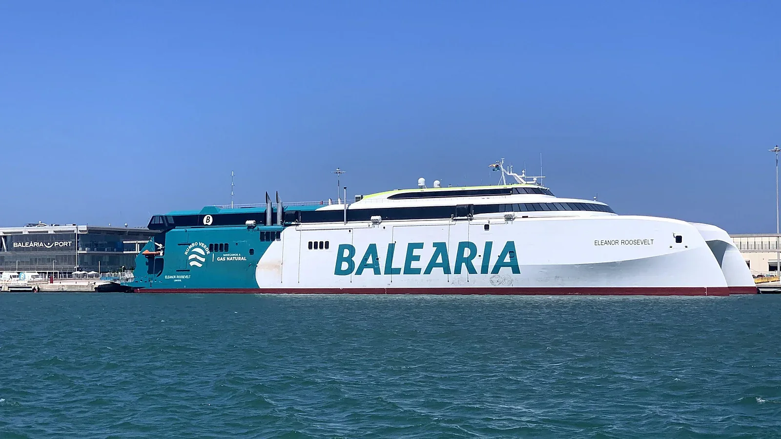 Baleària ferry serving Algeciras to Tangier Med