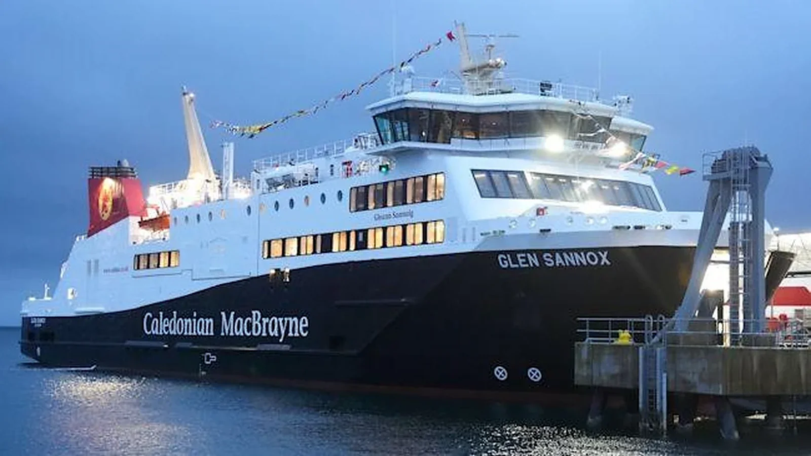 CalMac ferry serving Oban to Coll