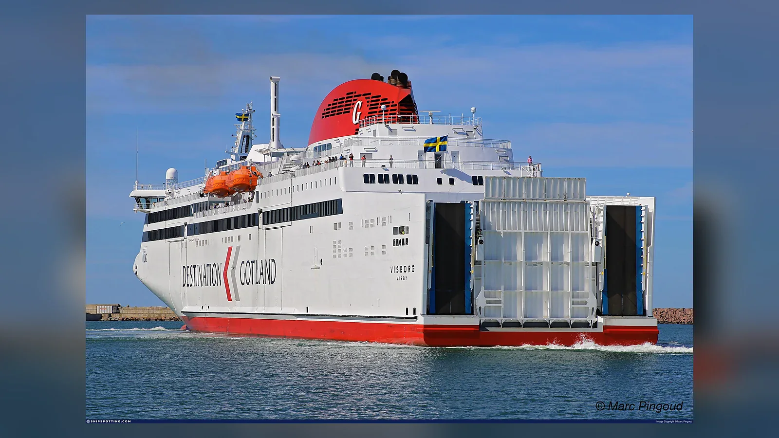 Destination Gotland passenger and vehicle ferry serving Visby