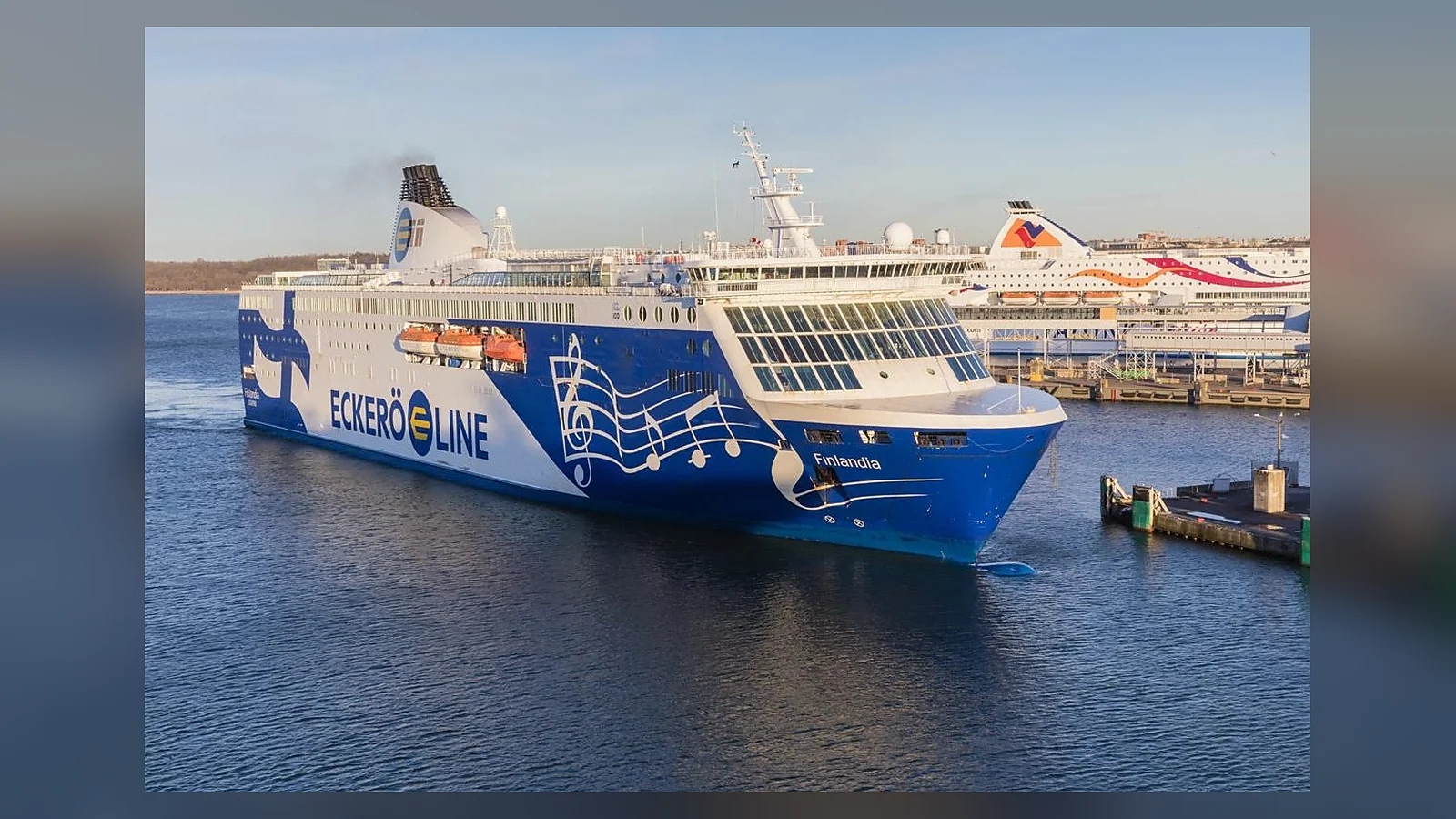 Eckerö Line ferry serving Vuosaari to Muuga