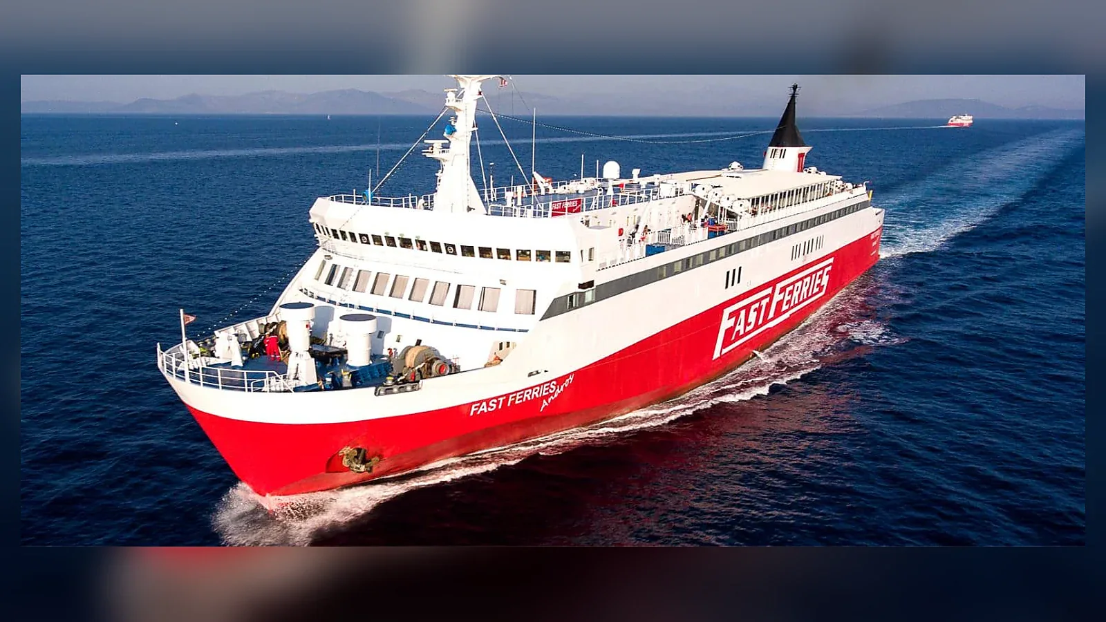 Fast Ferries ship serving Alexandroupolis to Agios Efstratios