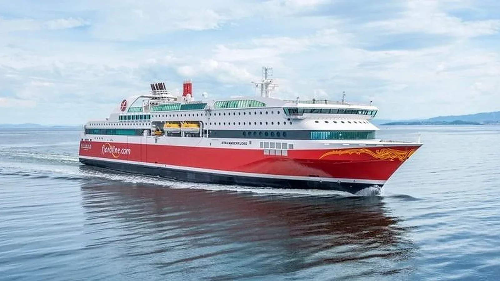 Fjord Line ferry serving Hirtshals to Stavanger