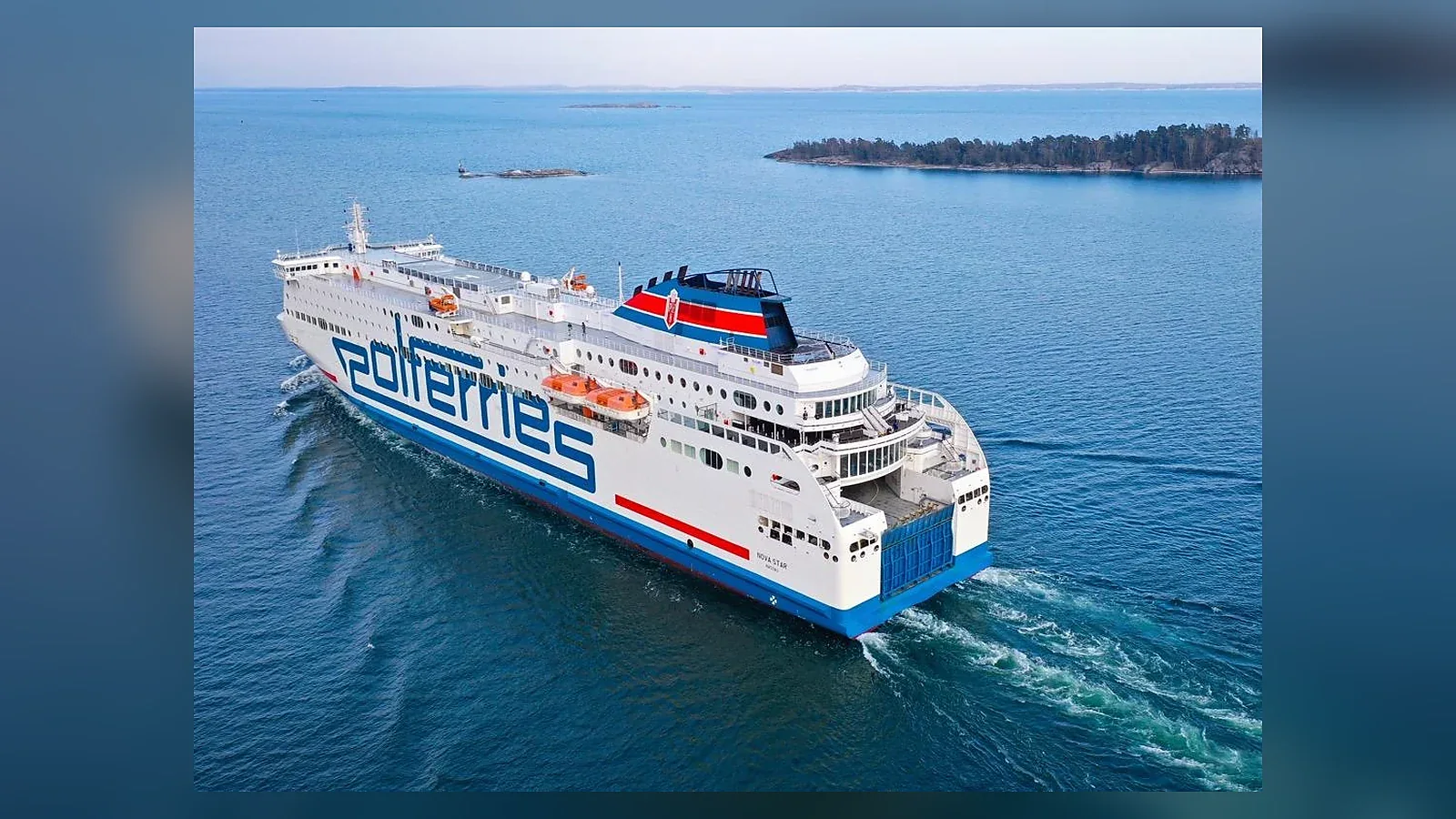 Polferries passenger and vehicle ferry