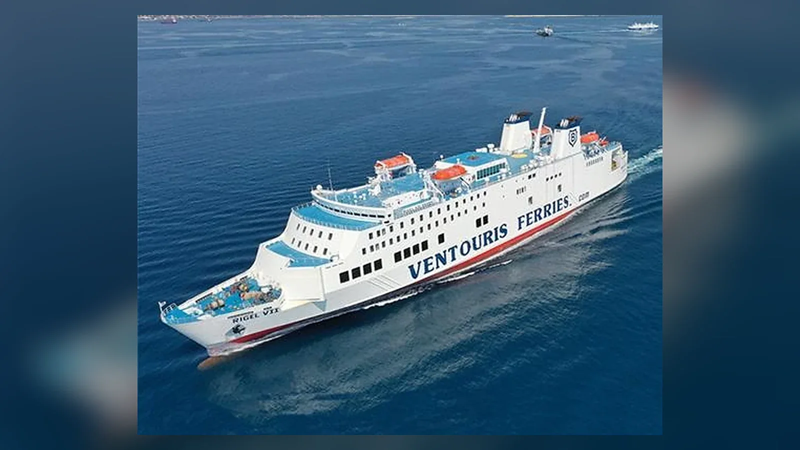 Ventouris Ferries passenger and vehicle ferry serving Greece and Italy