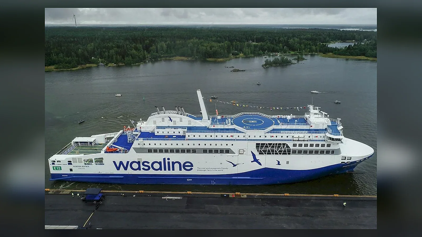 Wasaline Aurora Botnia passenger and vehicle ferry