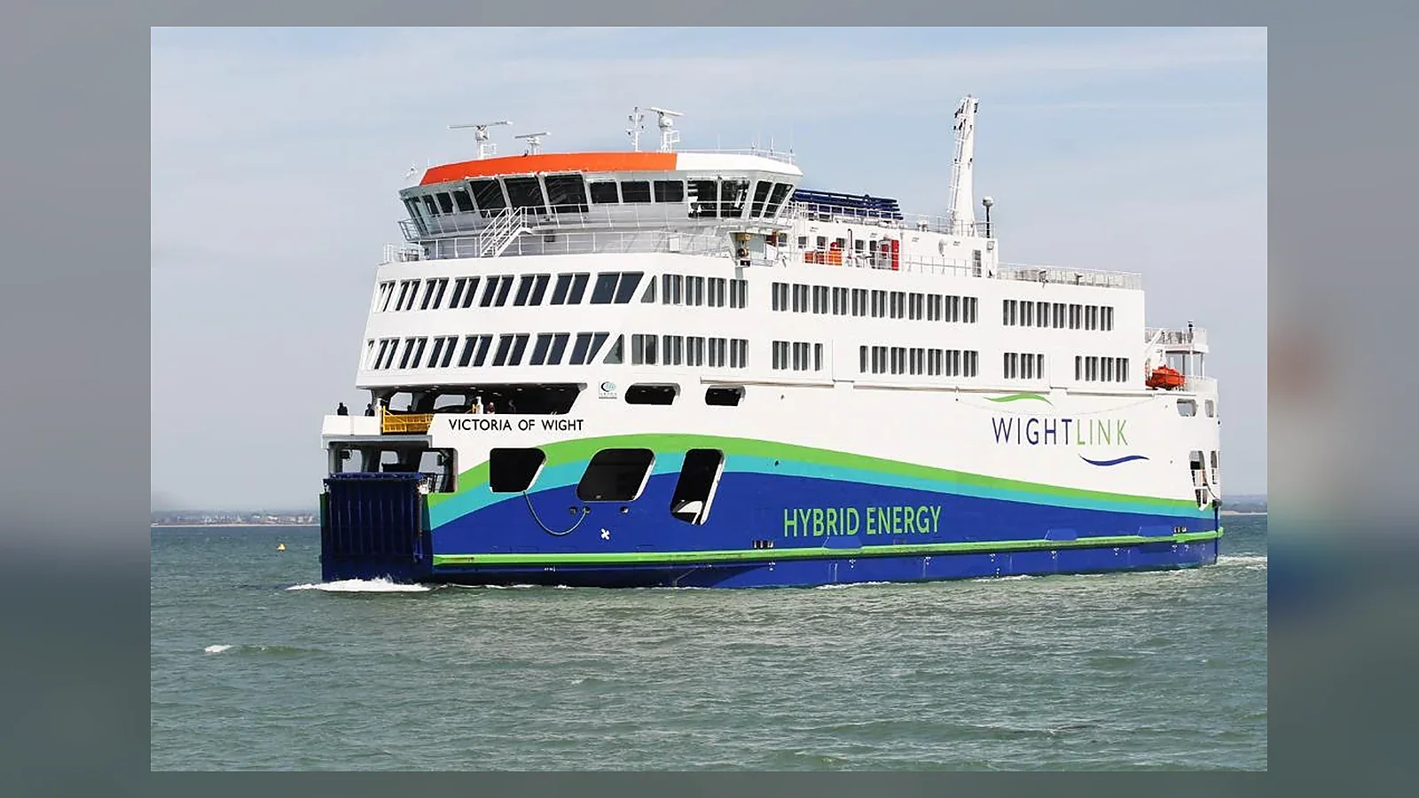 Wightlink passenger and vehicle ferry serving the Isle of Wight