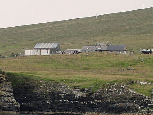 West coast of Bressay