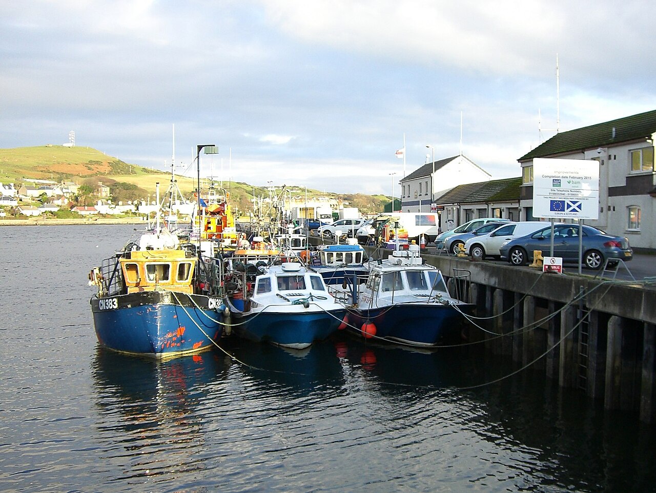 Boats at the Old Quay, Campbeltown