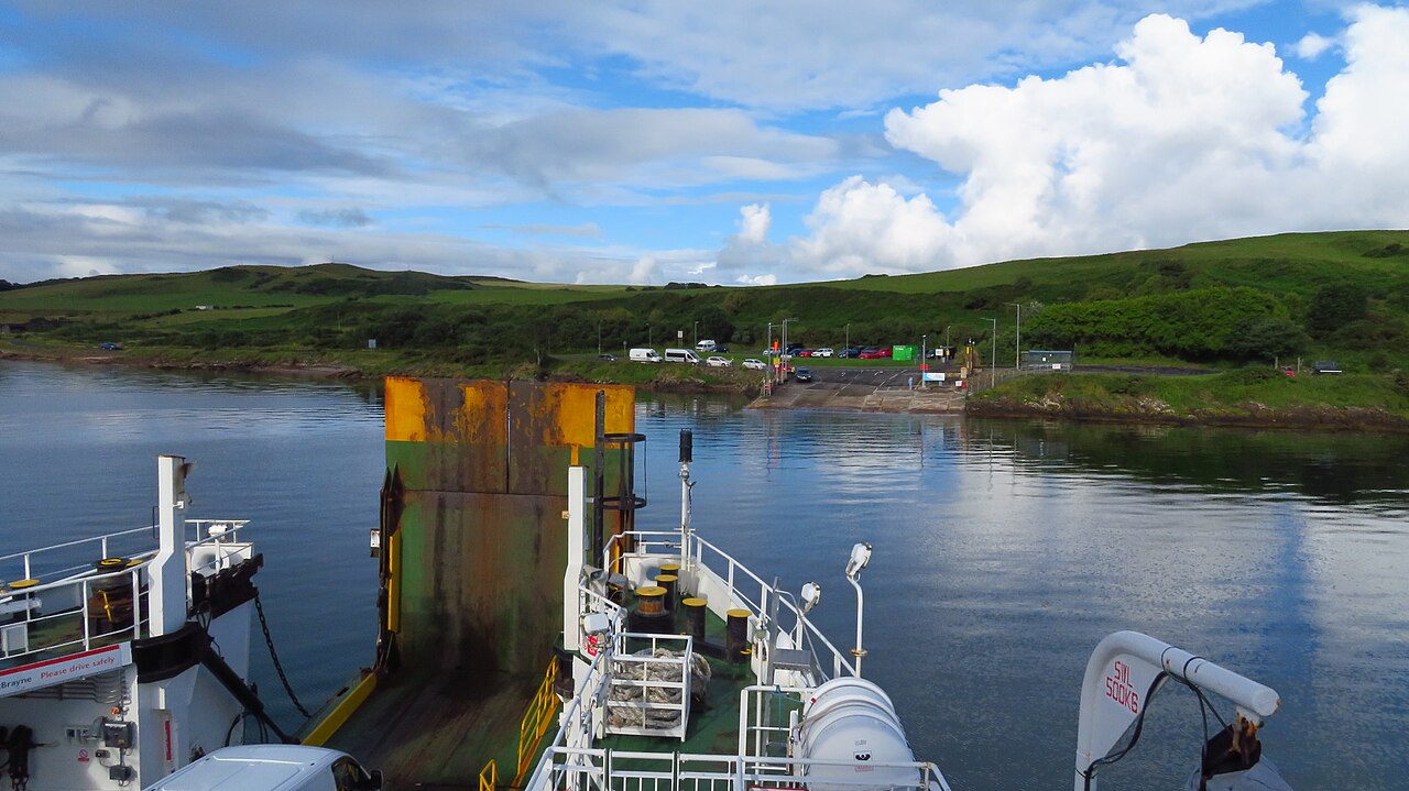 On Cumbrae Ferry approaching Cumbrae Slip