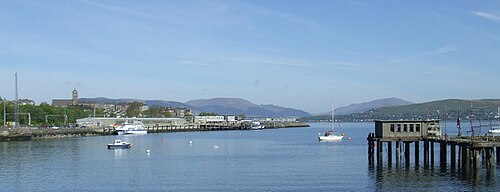 Gourock Bay and Gourock Pier