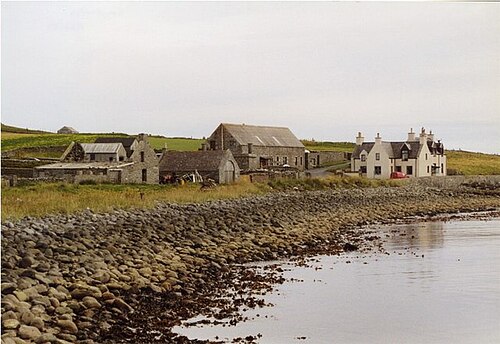 Grutness from Fair Isle ferry jetty