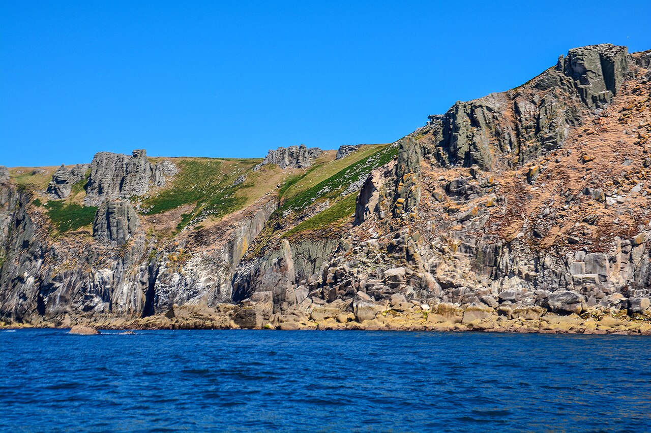 Lundy Island , Coastal Scenery