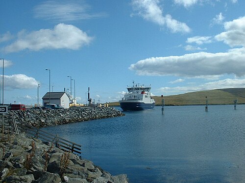 Toft Pier, Shetland