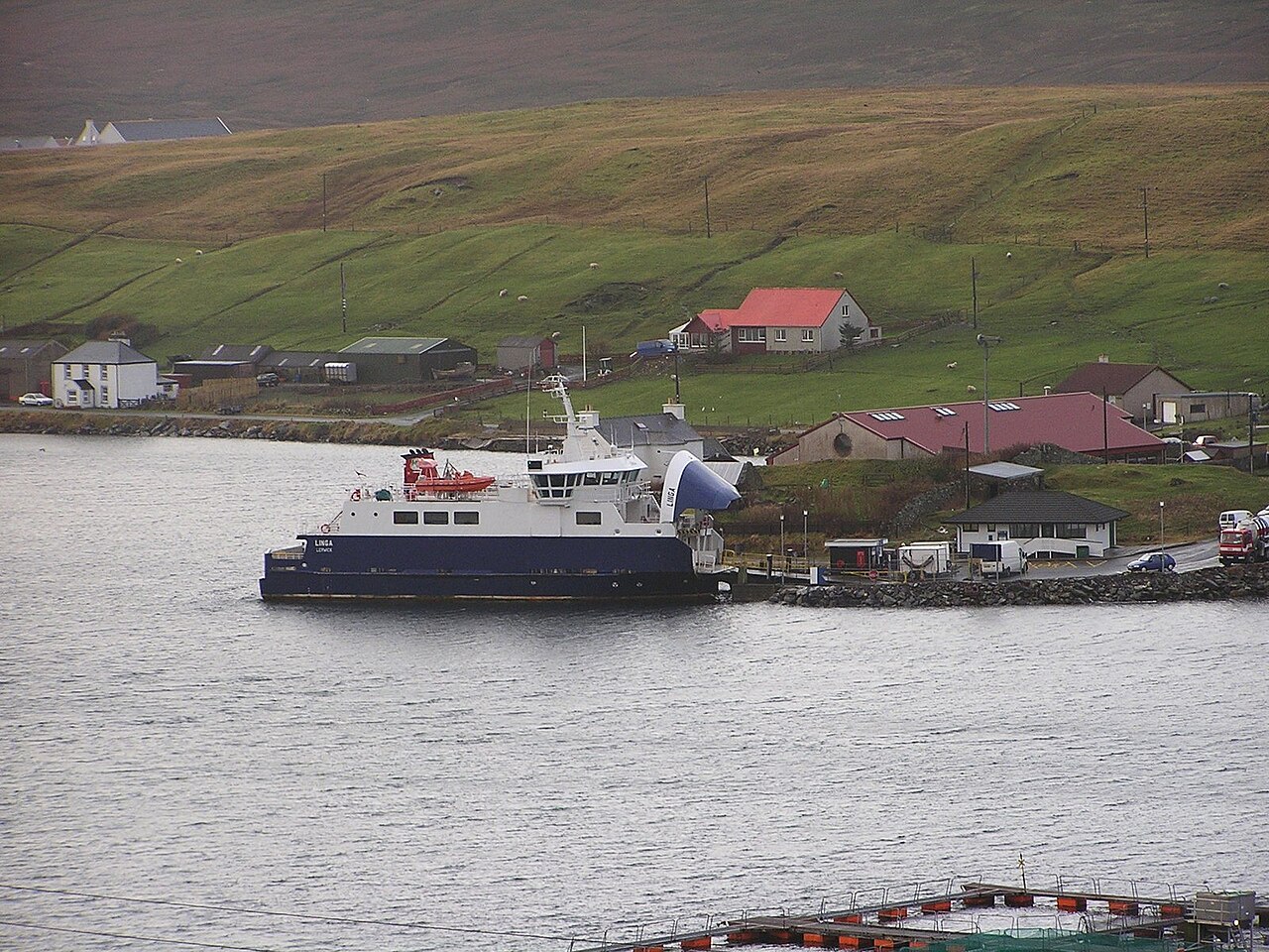 Vidlin ferry terminal