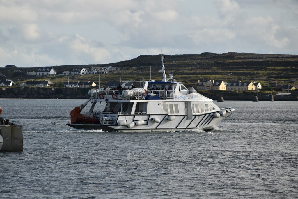 Doolin Express of Doolin Ferry photographed in 2019
